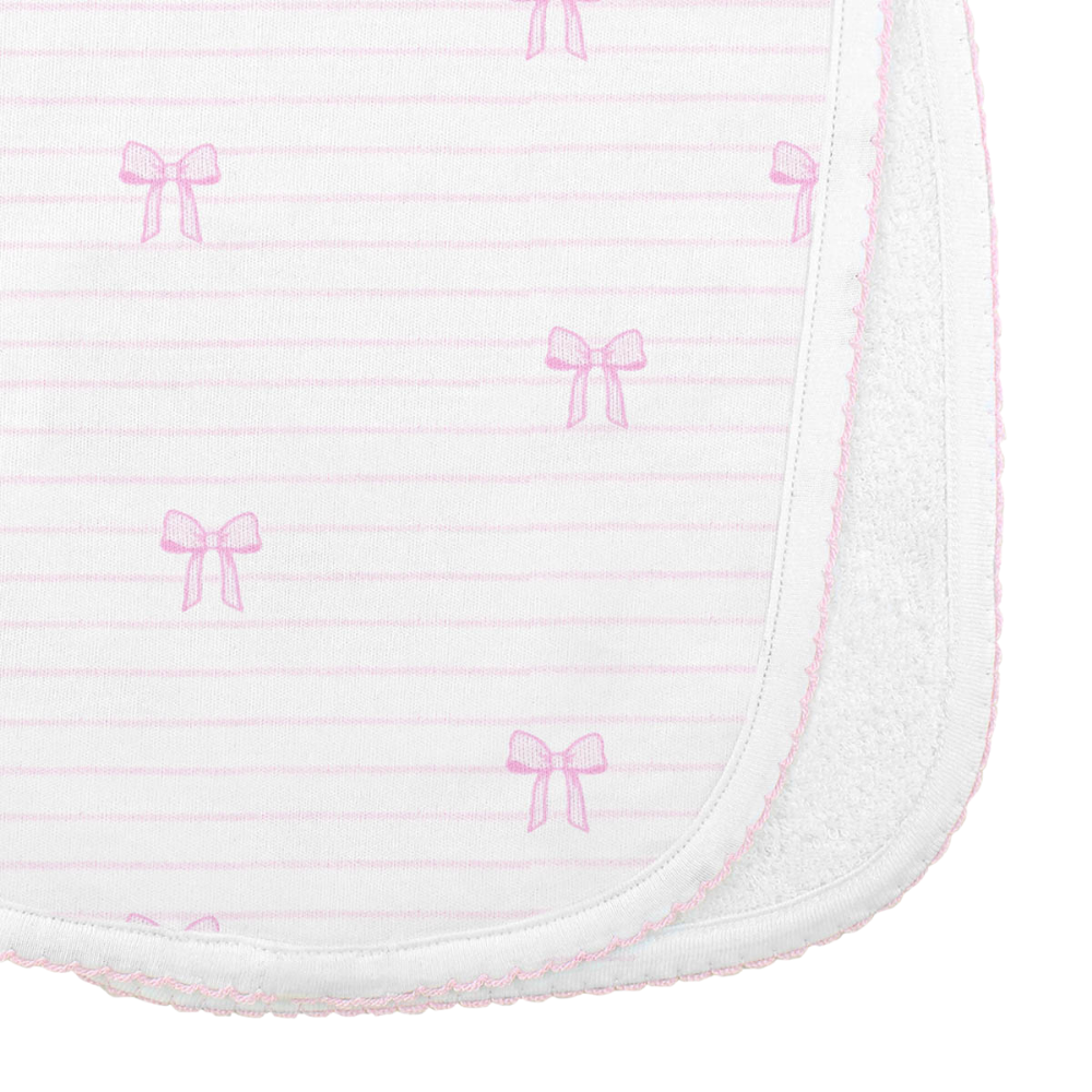 LydaBaby | Paño de Eructar Bows And Stripes para Bebé