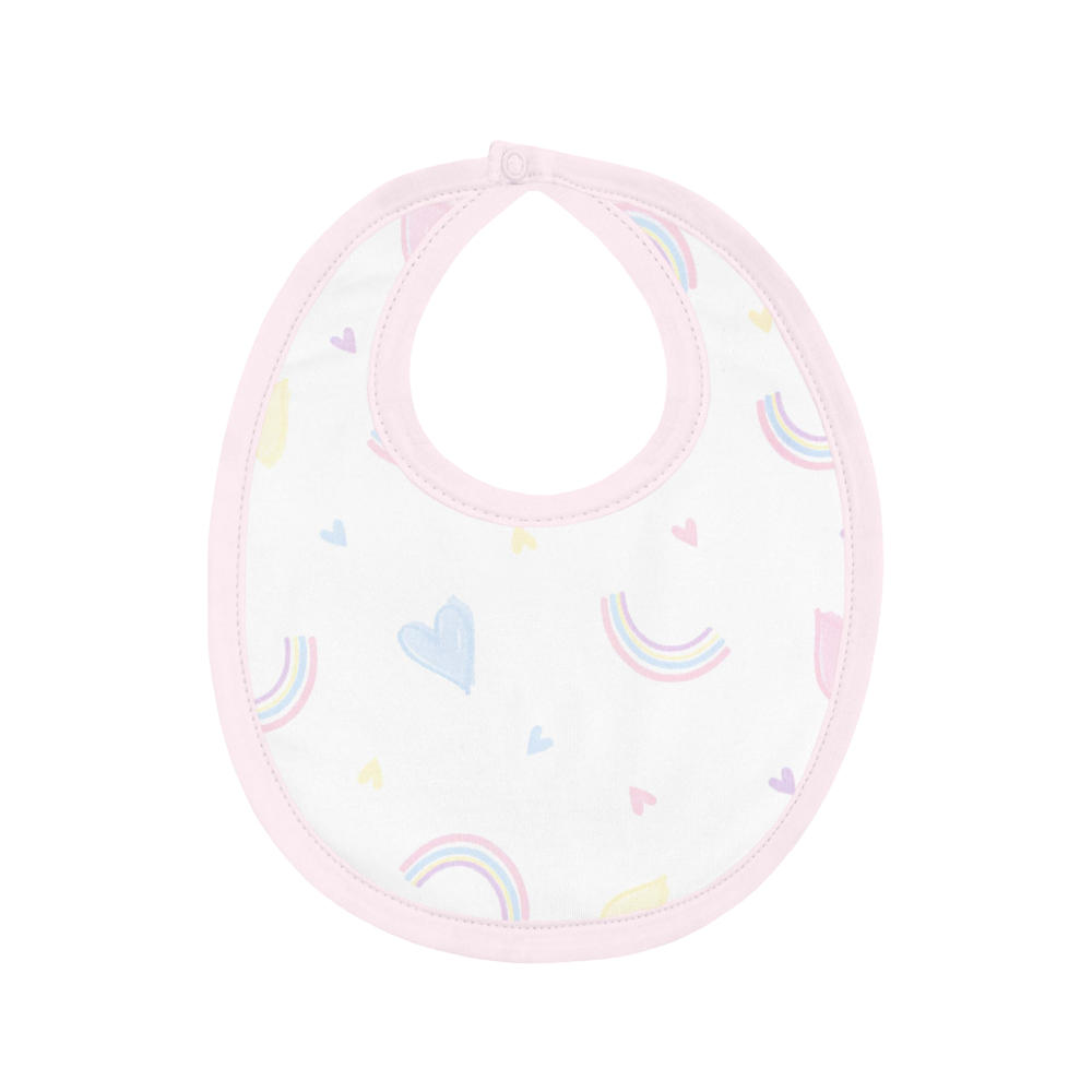 LydaBaby | Babero Hearts And Rainbows para Bebé