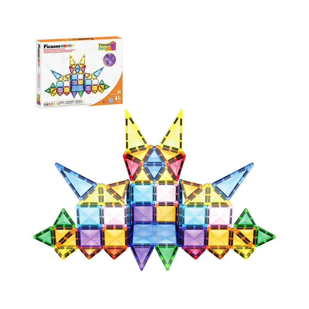 Picasso Tiles | Set de viaje Mini Diamond 61pc
