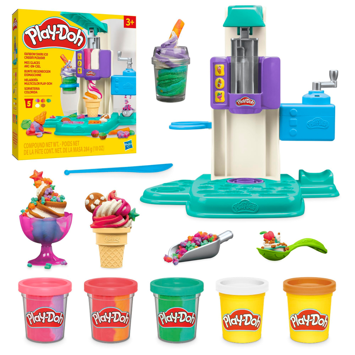 Play Doh Heladeria Multicolor Play Doh Felix Online