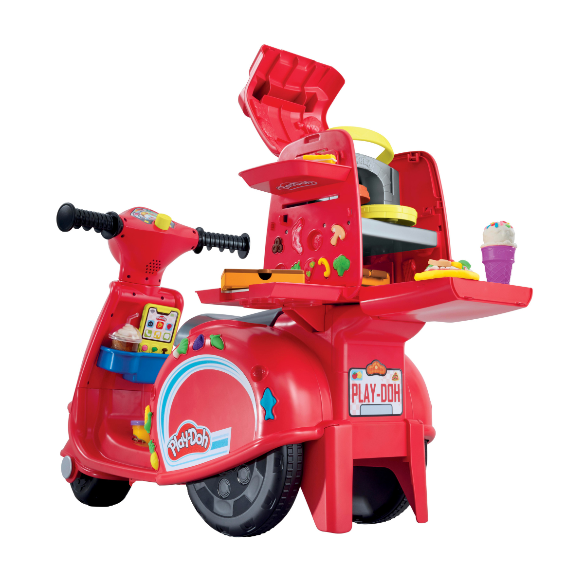 Play-Doh Moto Repartidora de Pizzas