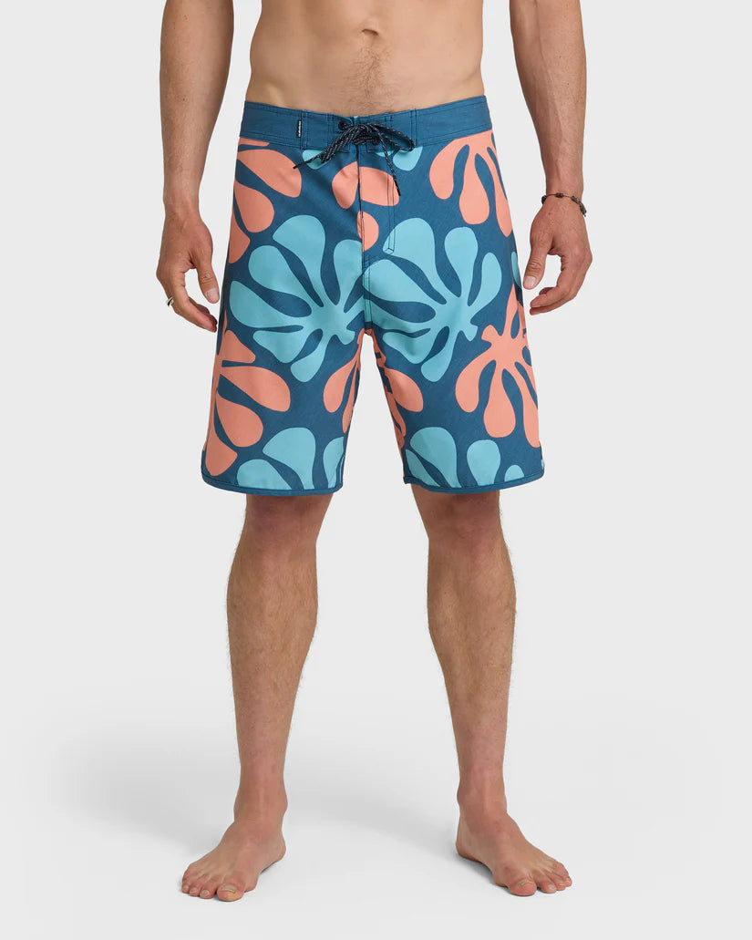 QuikSilver | Boardshorts SurfSilk Sol Tiles Scallop 19" para Caballero