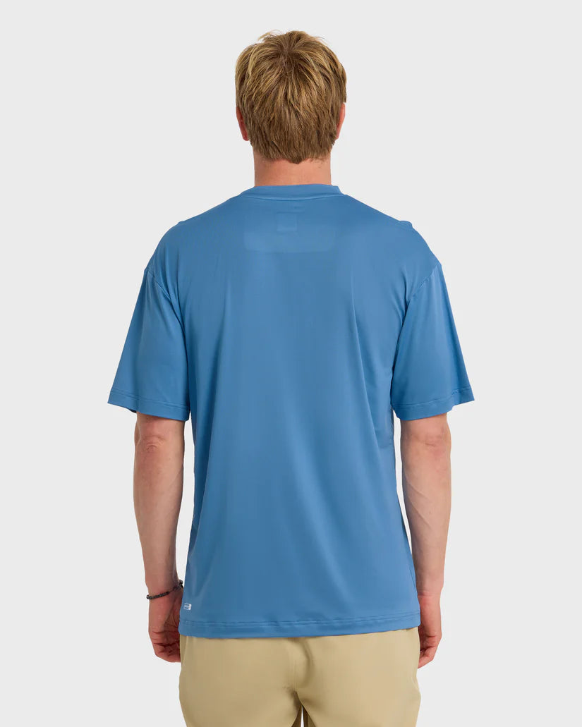 QuikSilver | Camiseta Manga Corta de Surf de UPF 50 Logo de DNA