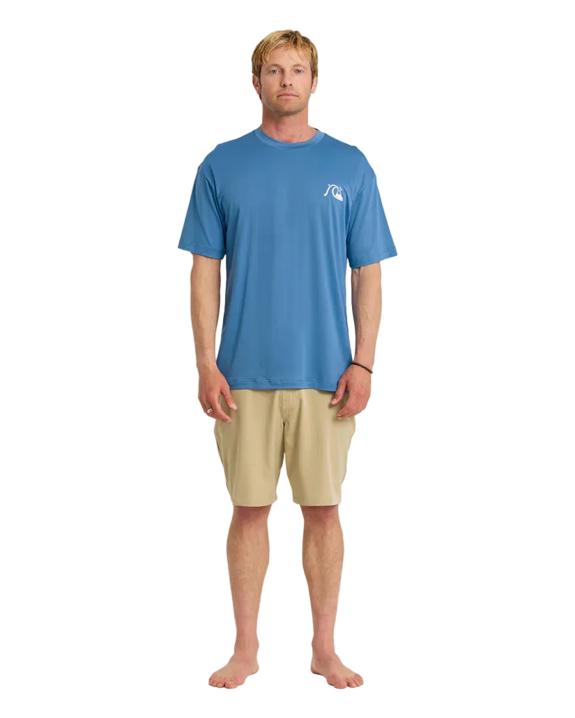 QuikSilver | Camiseta Manga Corta de Surf de UPF 50 Logo de DNA