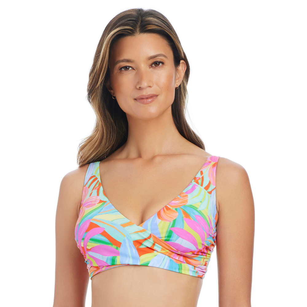 Vestido De Baño Halter Top Dama Bleu - vista frontal detalle escote