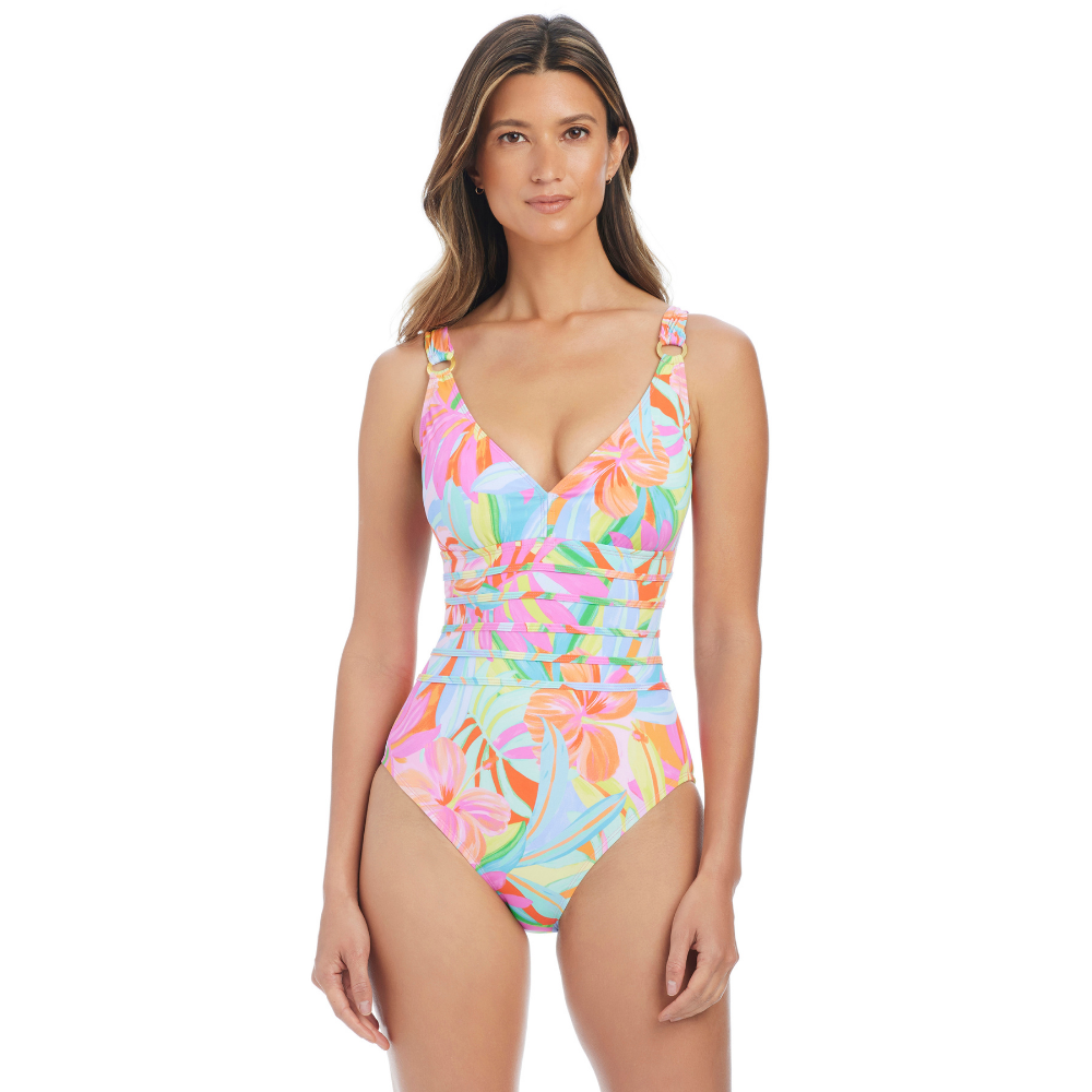 Vestido De Baño Una Pieza Dama Bleu - vista frontal color Multi