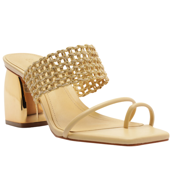 Schutz  |  Mule de Tacón Medio con Pasador al Dedo