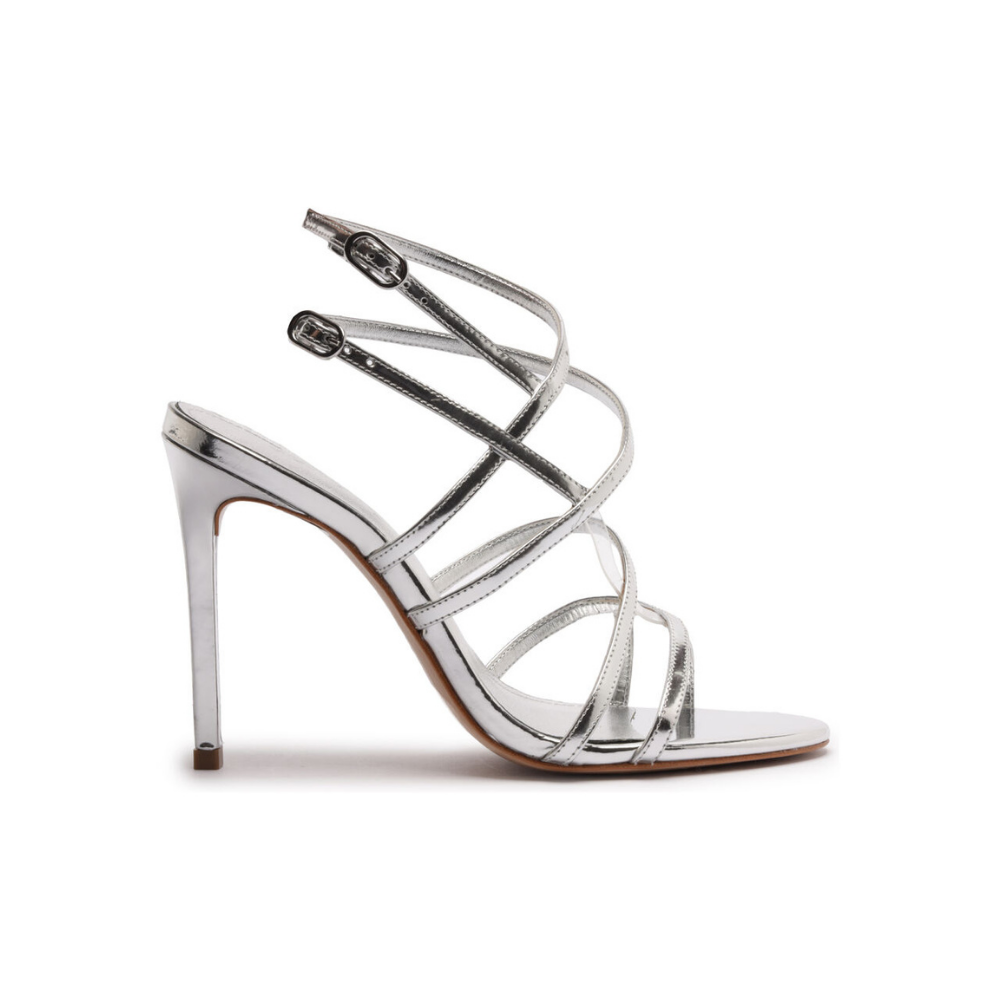 Schutz  |  Sandalia de Tacón con Brillos