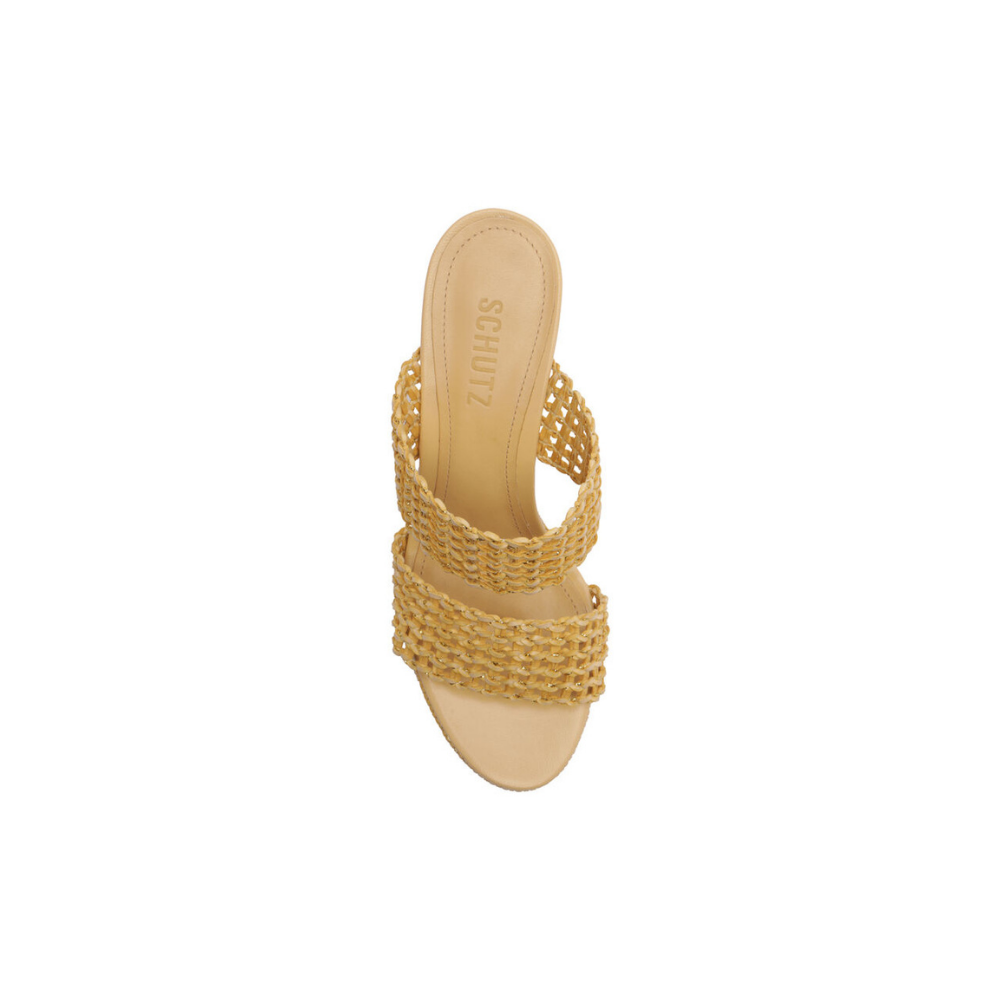 Schutz  |  Sandalia Plataforma Trenzada