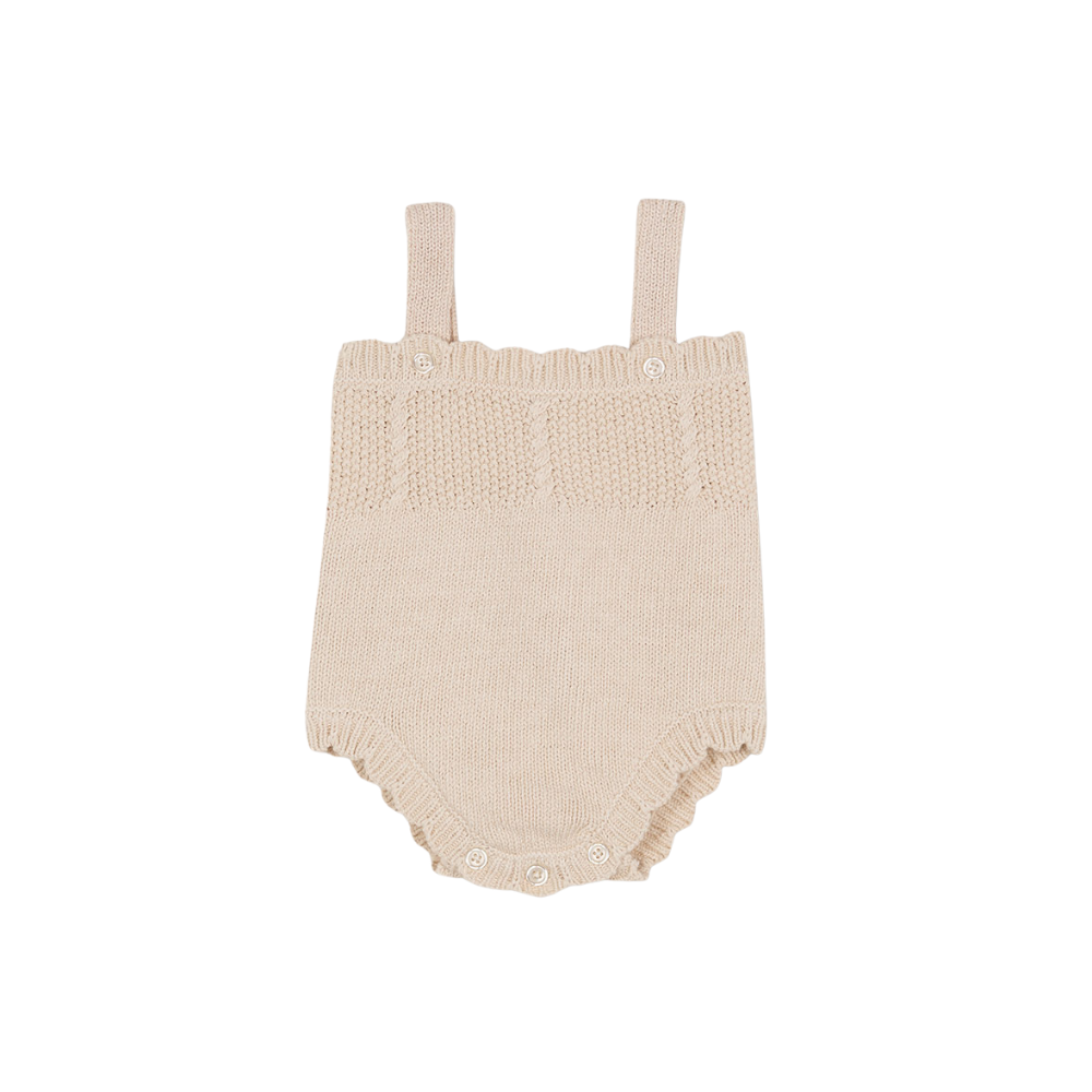 Gocco | Body de Tiras Tejido para Niña Bebé
