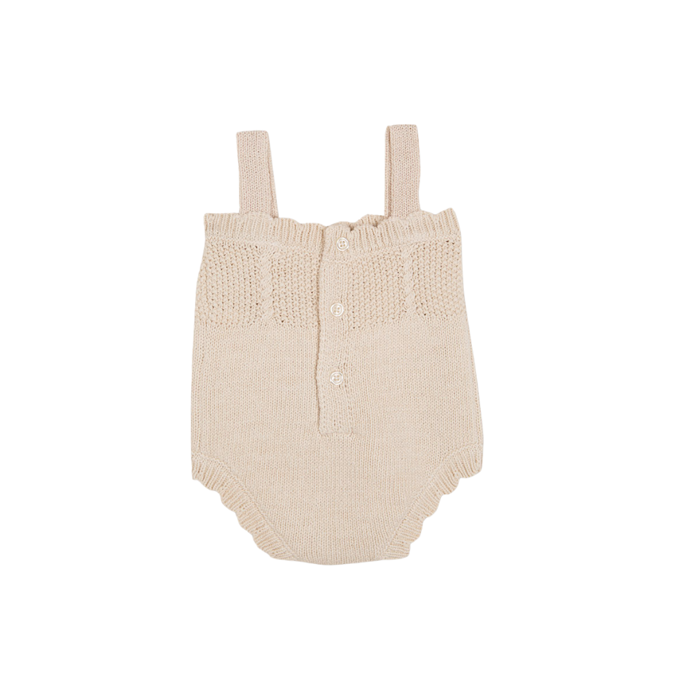 Gocco | Body de Tiras Tejido para Niña Bebé