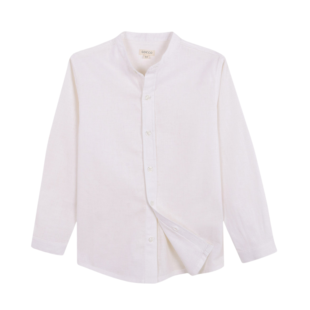 Gocco | Camisa Panadera de Lino para Niño