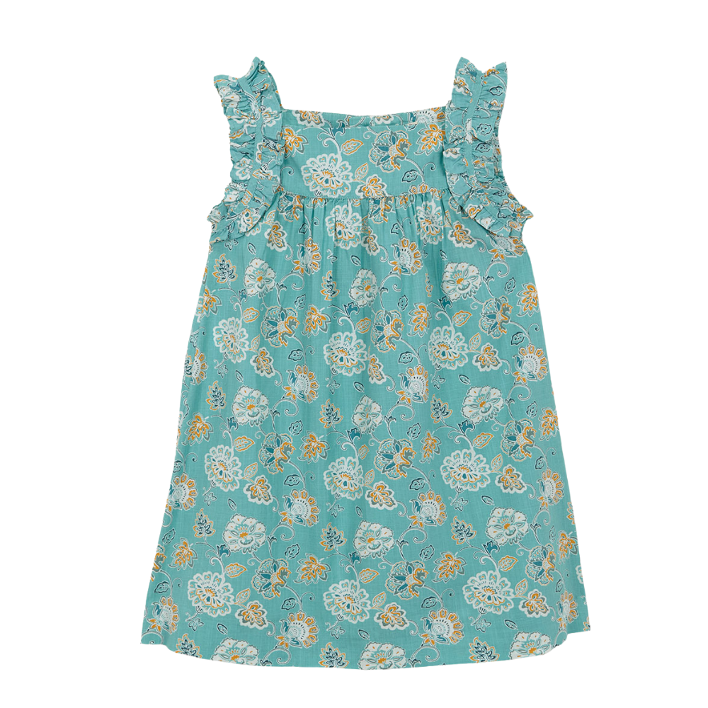 Gocco | Vestido con Estampado de Flores para Niña
