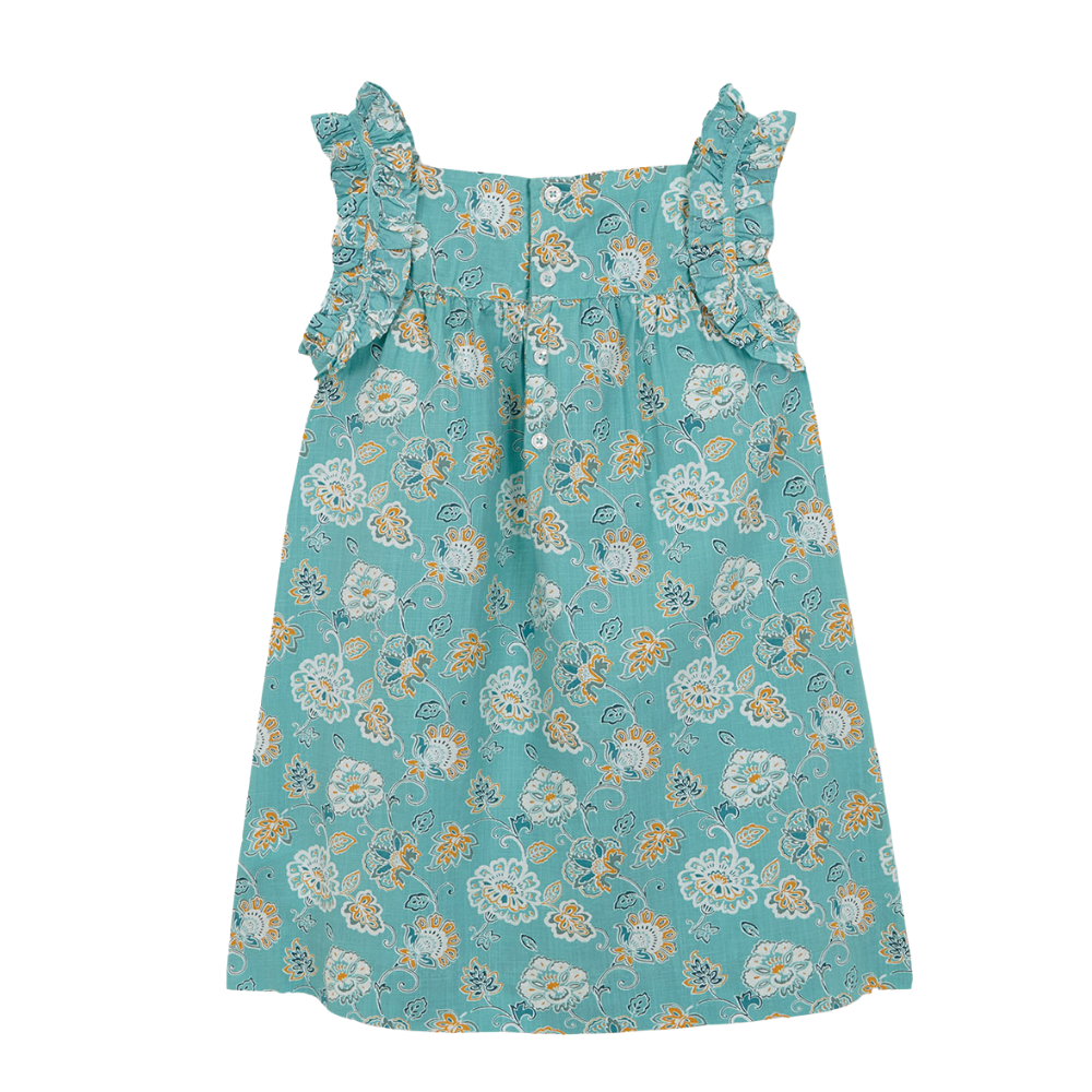 Gocco | Vestido con Estampado de Flores para Niña