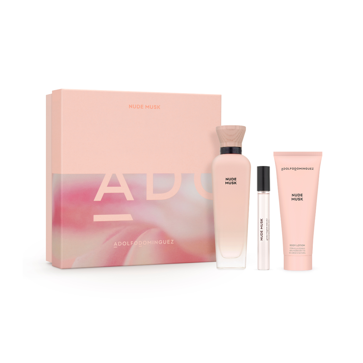 Adolfo Dominguez Set Nude Musk Eau De Parfum