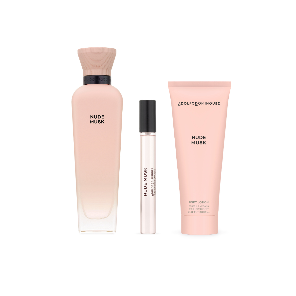 Adolfo Dominguez Set Nude Musk Eau De Parfum