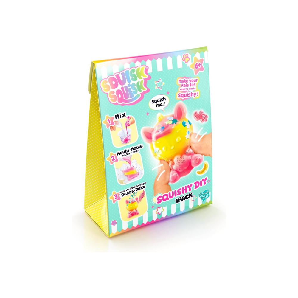 Canal Toys | Squishy Kit DIY – Kit Creativo para Crear y Personalizar Squishies