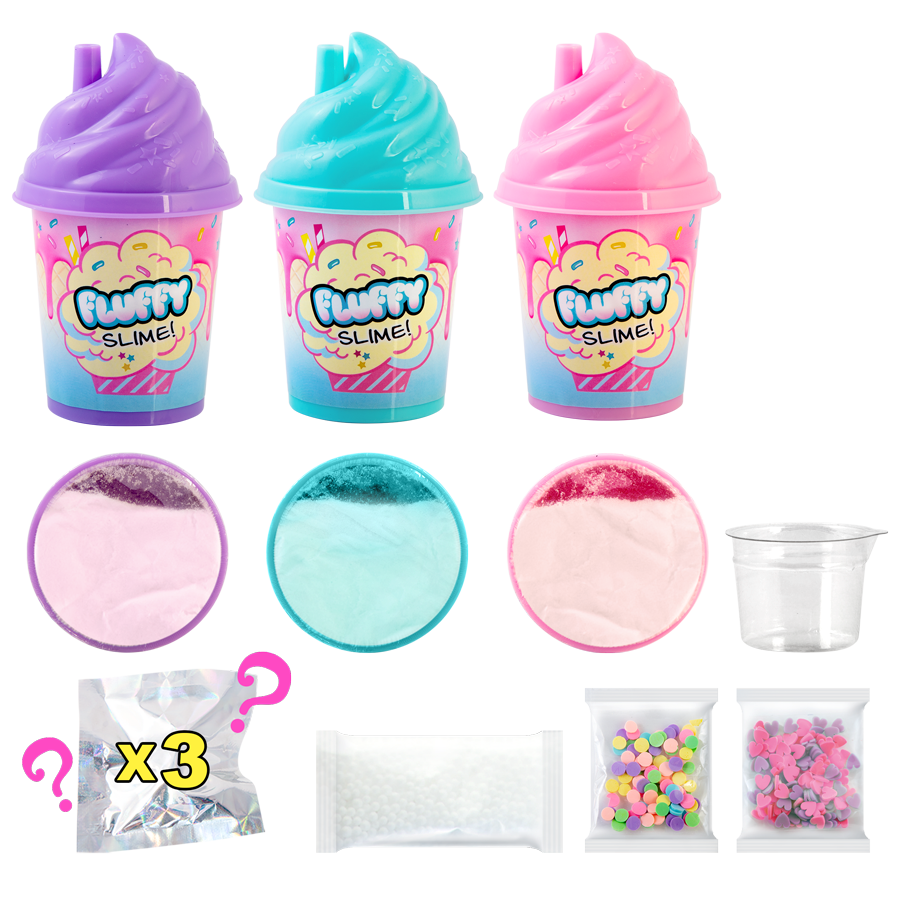 So Slime | Slime Fluffy Shakers 3 Pack