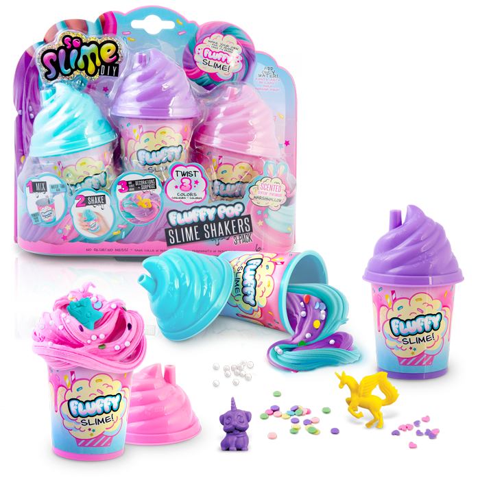 So Slime | Slime Fluffy Shakers 3 Pack