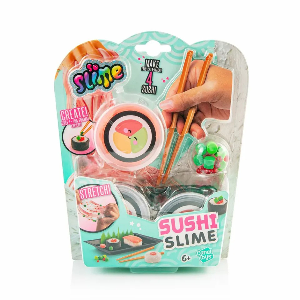 Canal Toys | Sushi Slime Kit – Kit Creativo para Crear Slime con Estilo Sushi