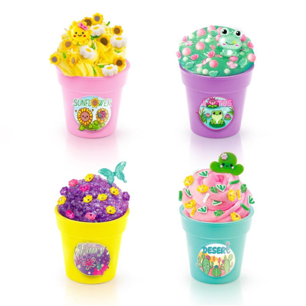 Canal Toys | Slime Flower Pot – Kit Creativo para Crear un Jardín de Slime