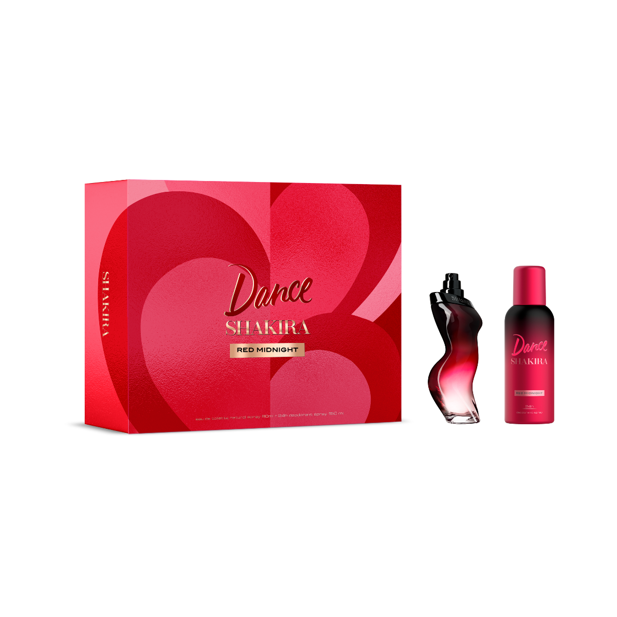 Shakira Set Dance Red Midnight Eau De Toilette