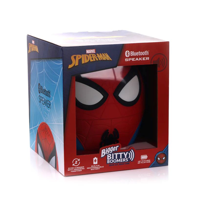 Bitty Boomers | Bocina Marvel Bigger 8" Spider-Man