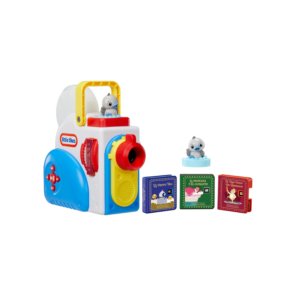 Little Tikes | Story Dream Machine con Colección de Cuentos de Hadas
