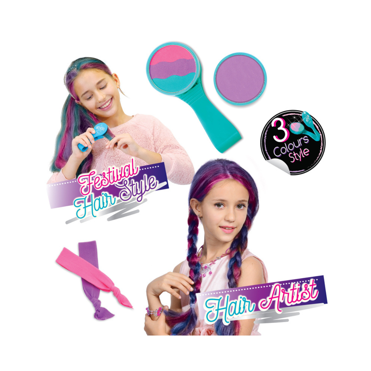 Hair Chalk Fashion