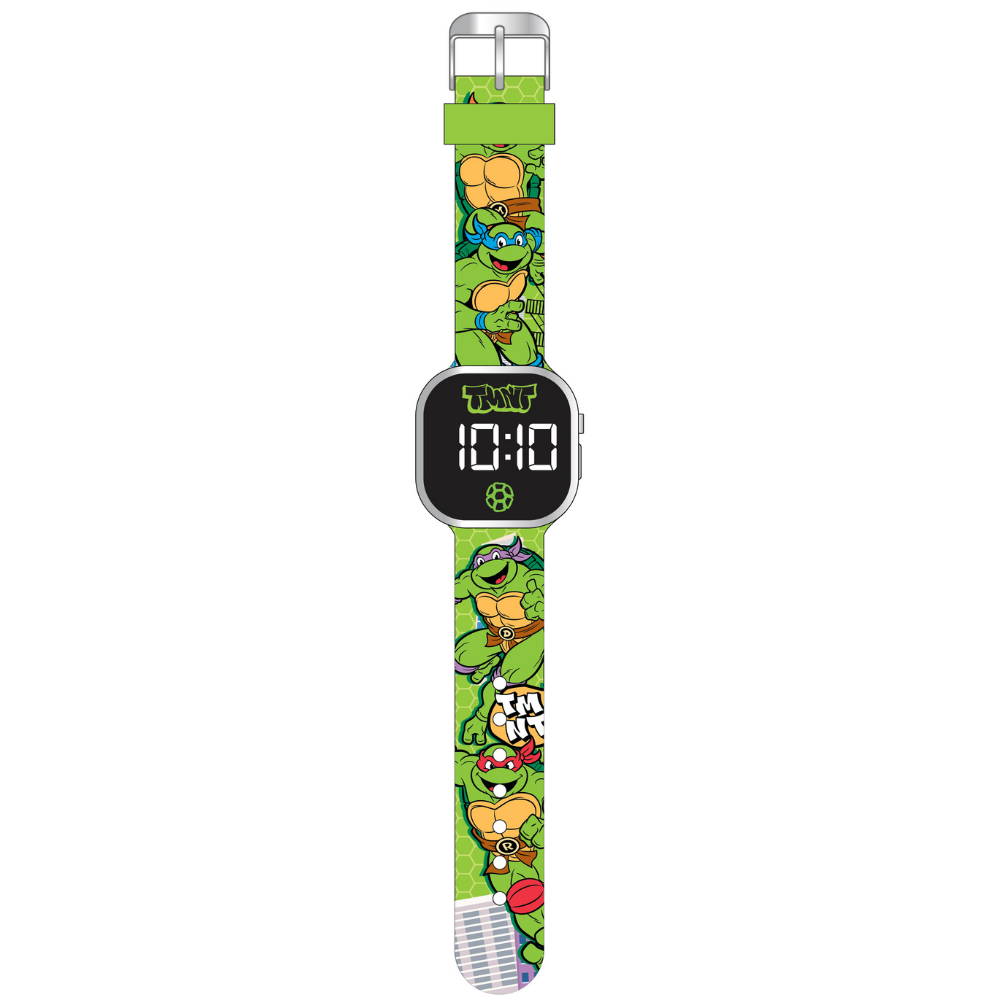 Accutime  | Reloj Tmnt Lcd Interactivo Verde