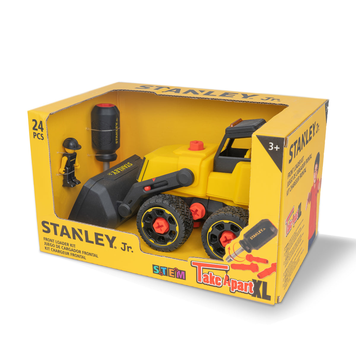 Stanley | Camión Cargador Frontal XL Desarmable Stanley Jr.