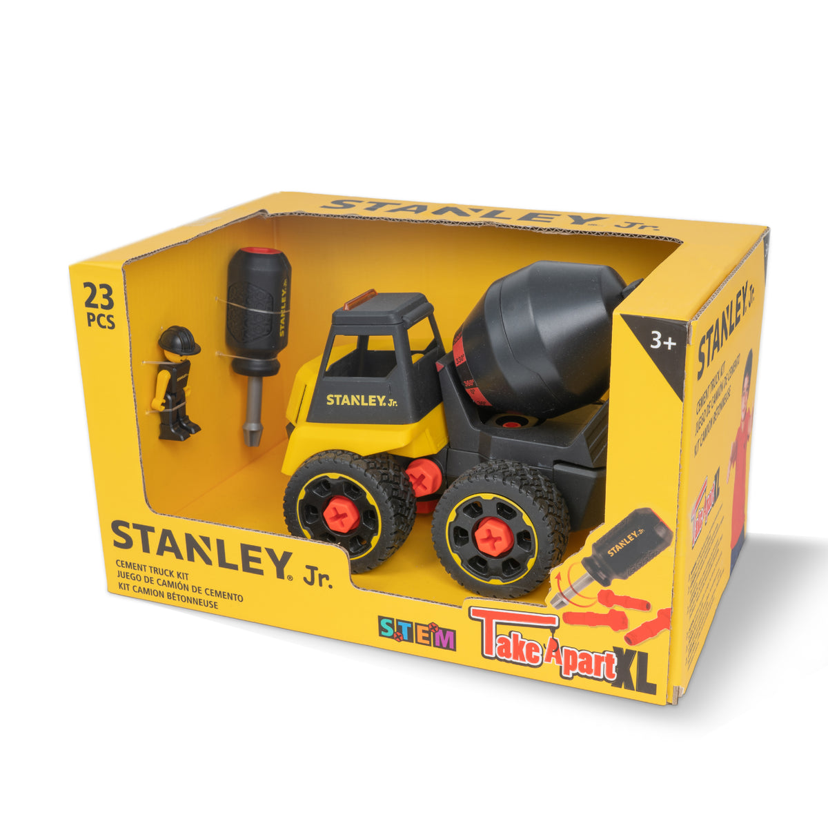 Stanley | Camión de Cemento XL Desarmable Stanley Jr.