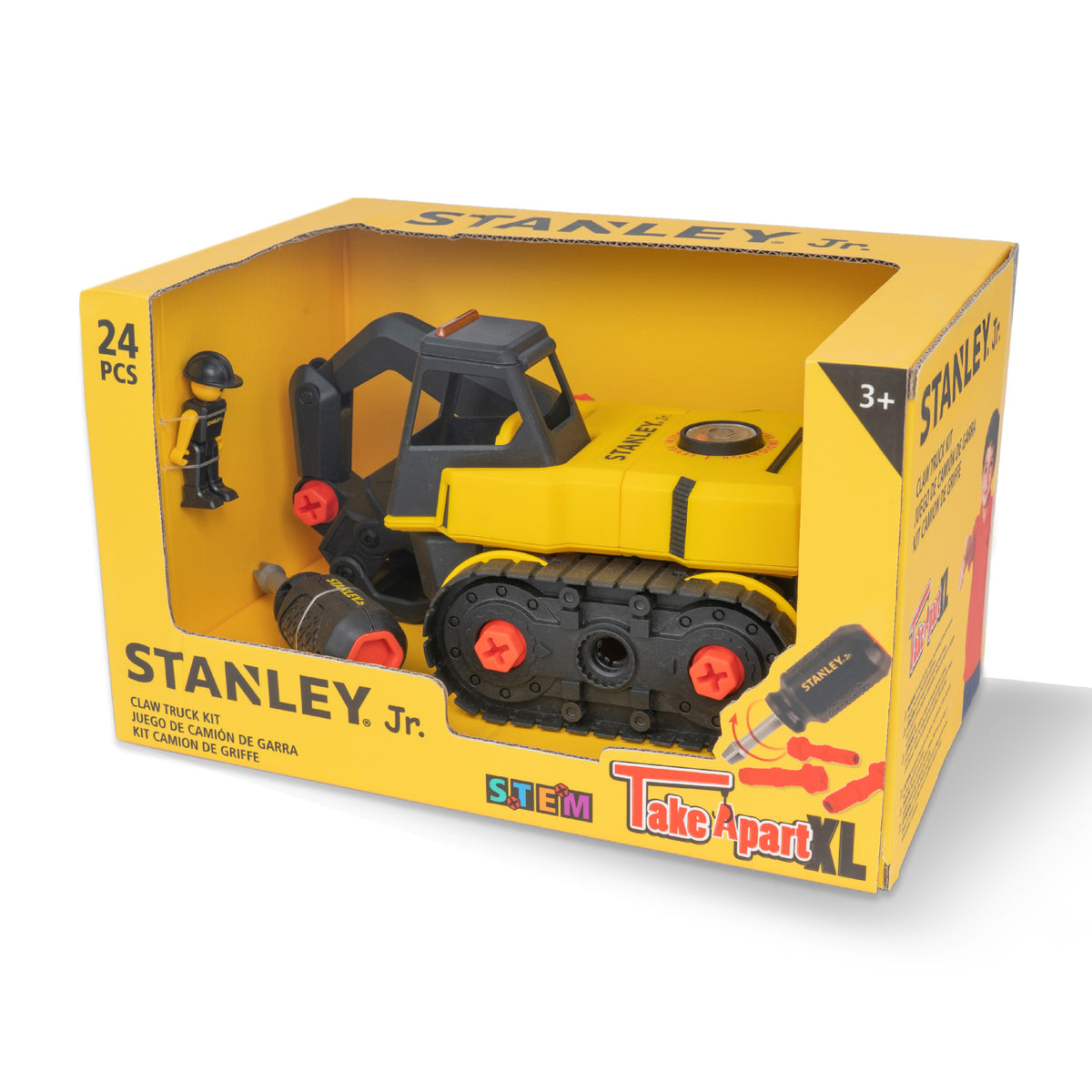 Stanley | Camión de Garras Desarmable Stanley Jr.