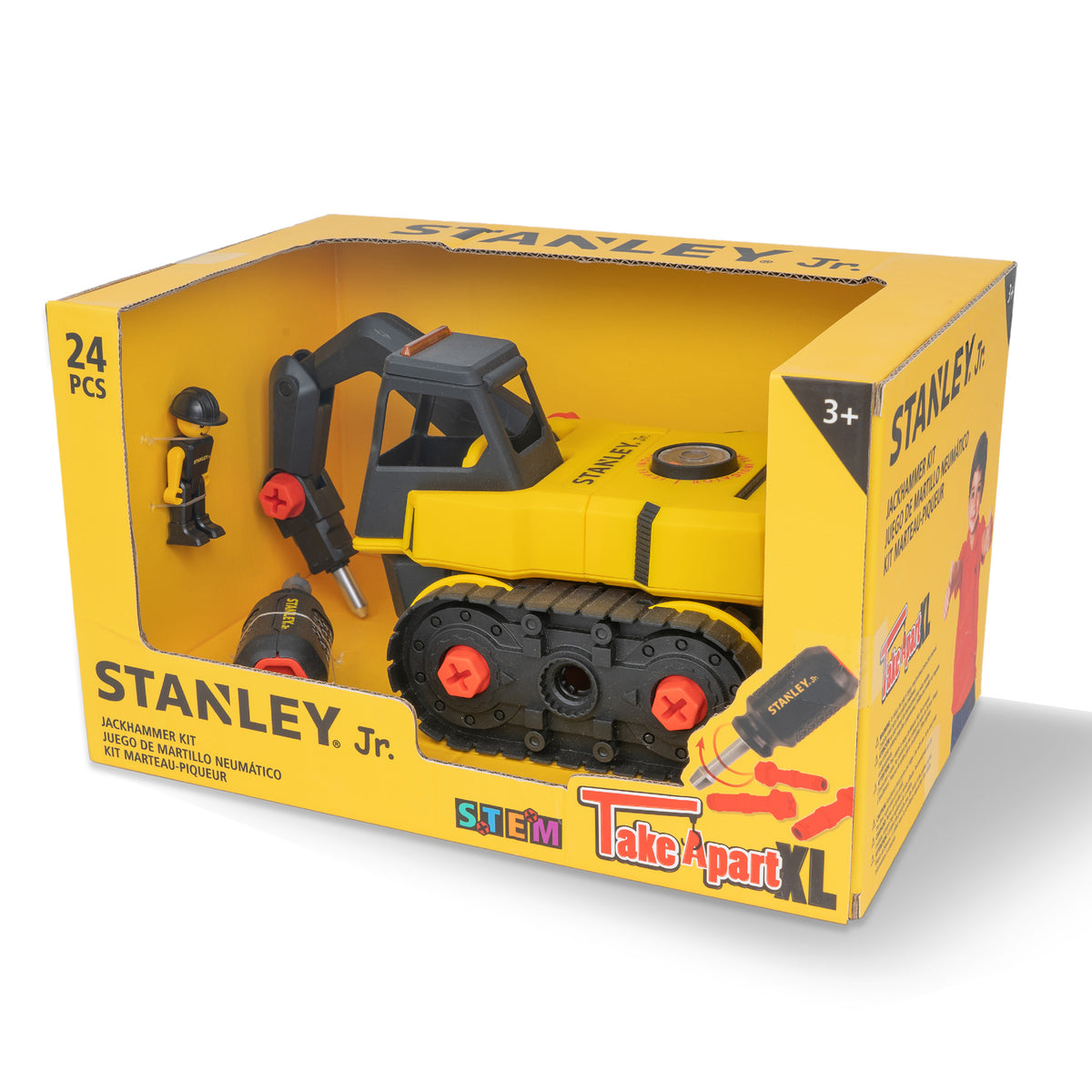 Stanley | Camión Martillo Neumático de Juguete Stanley Jr.