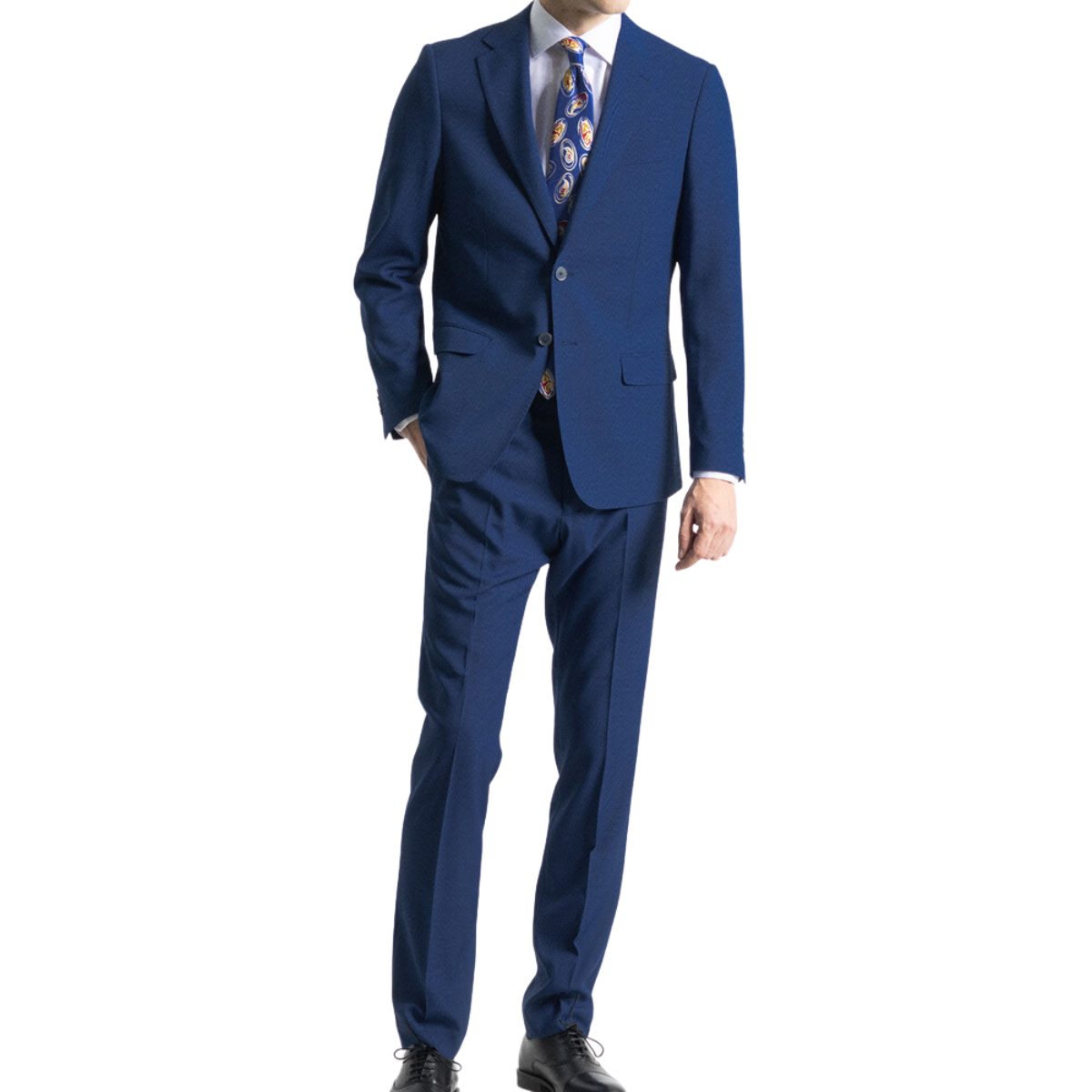 hombres en trajes