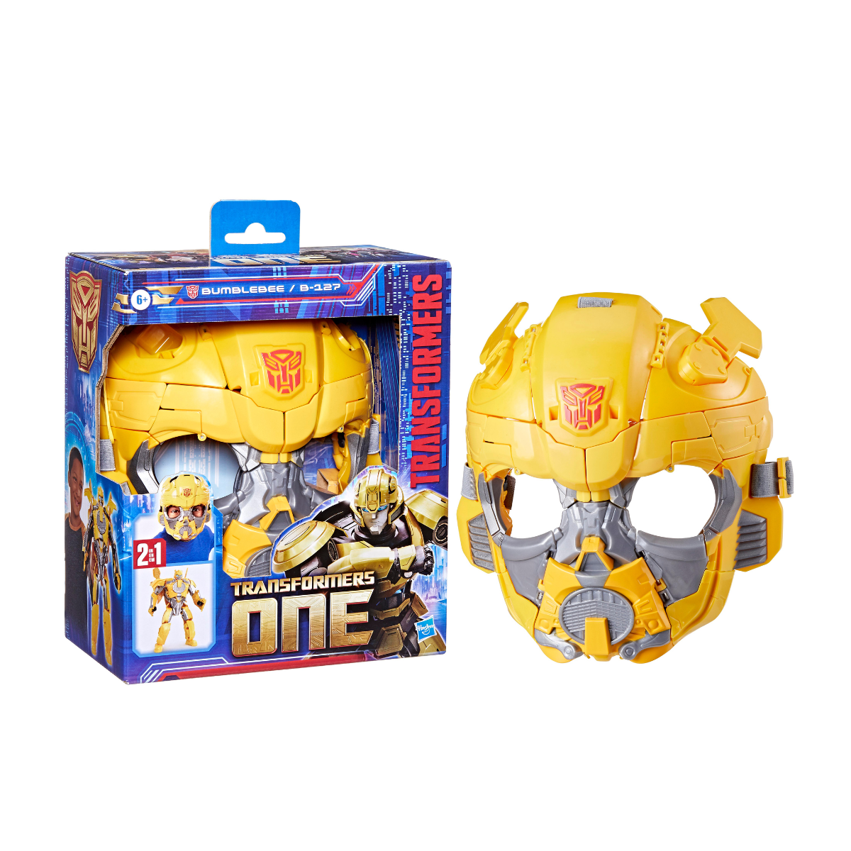 Transformers One Máscara y Bumblebee 2 en 1