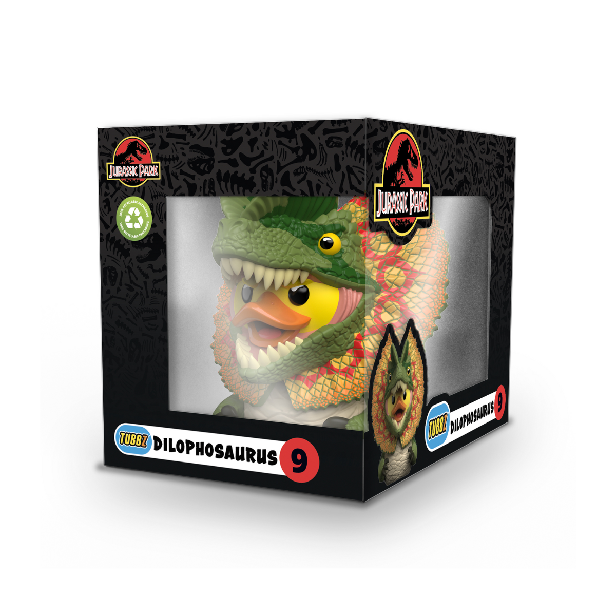 Tubbz Jurassic Park Boxed Dilophosaurus