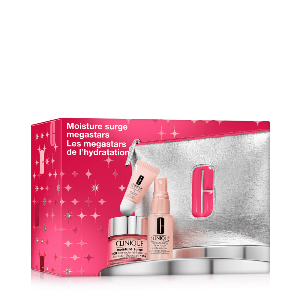 Clinique | Set Hidratación Moisture Surge™ Megastars Holiday