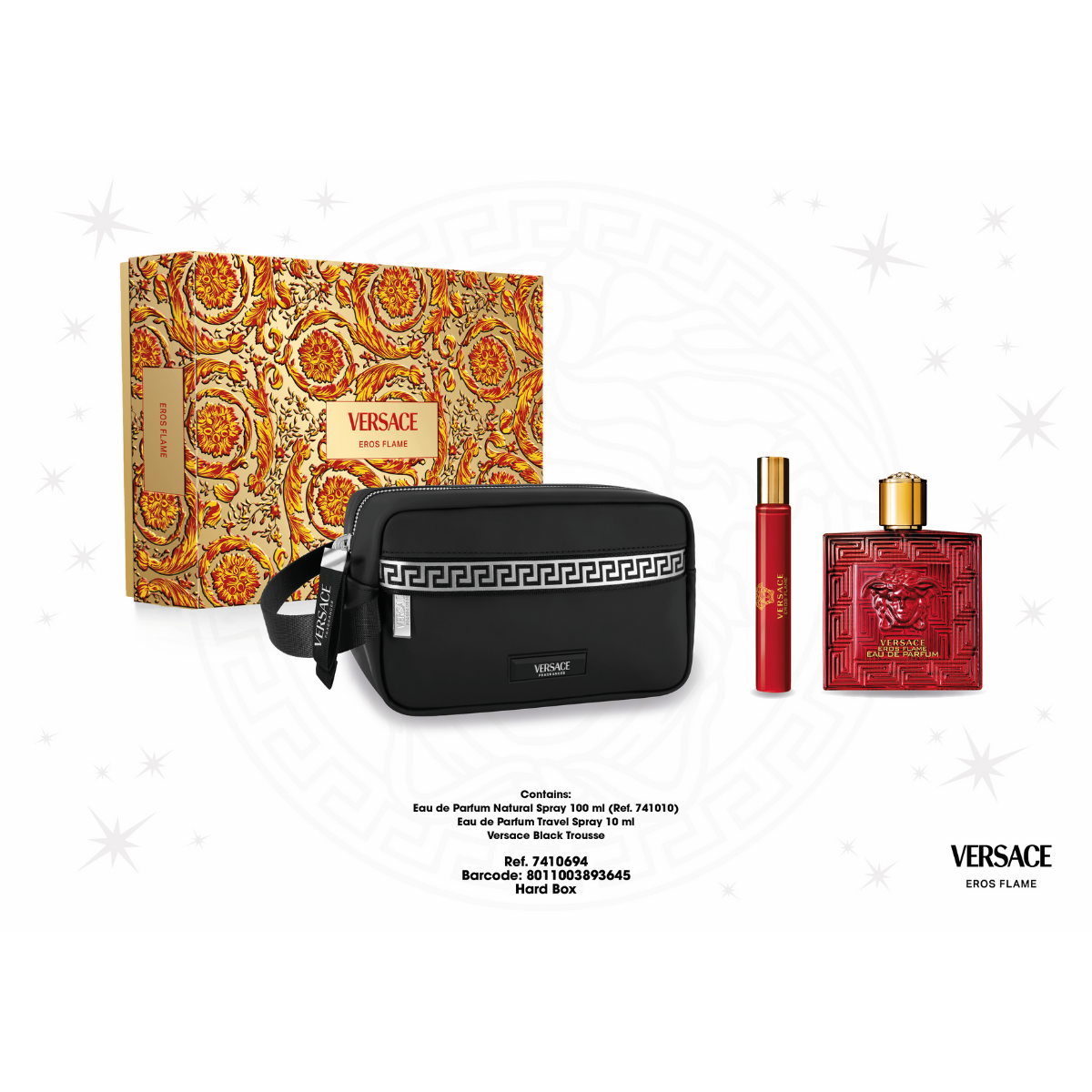 Versace Set Eros Flame Eau De Parfum