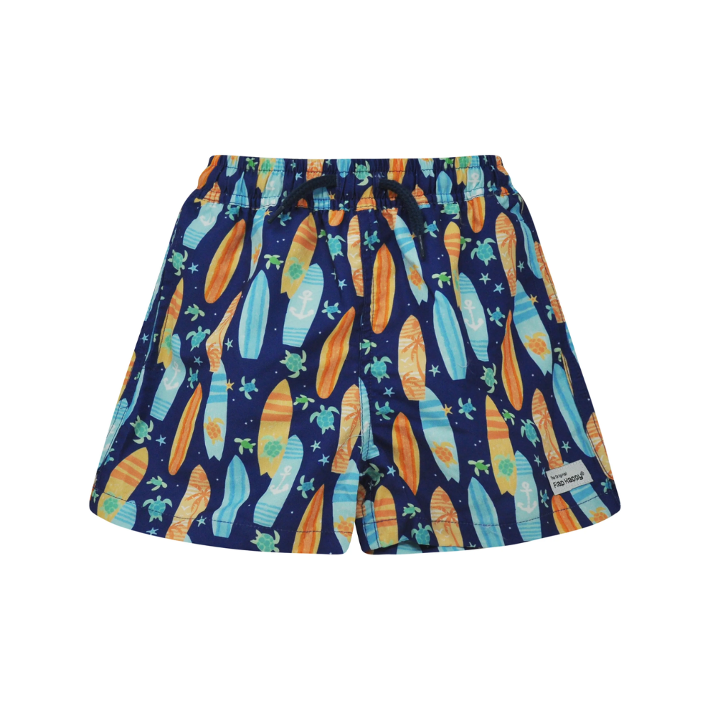 Flap Happy | Bañador Wesley con forro interior de malla y protección solar UPF 50 Beachy Boards