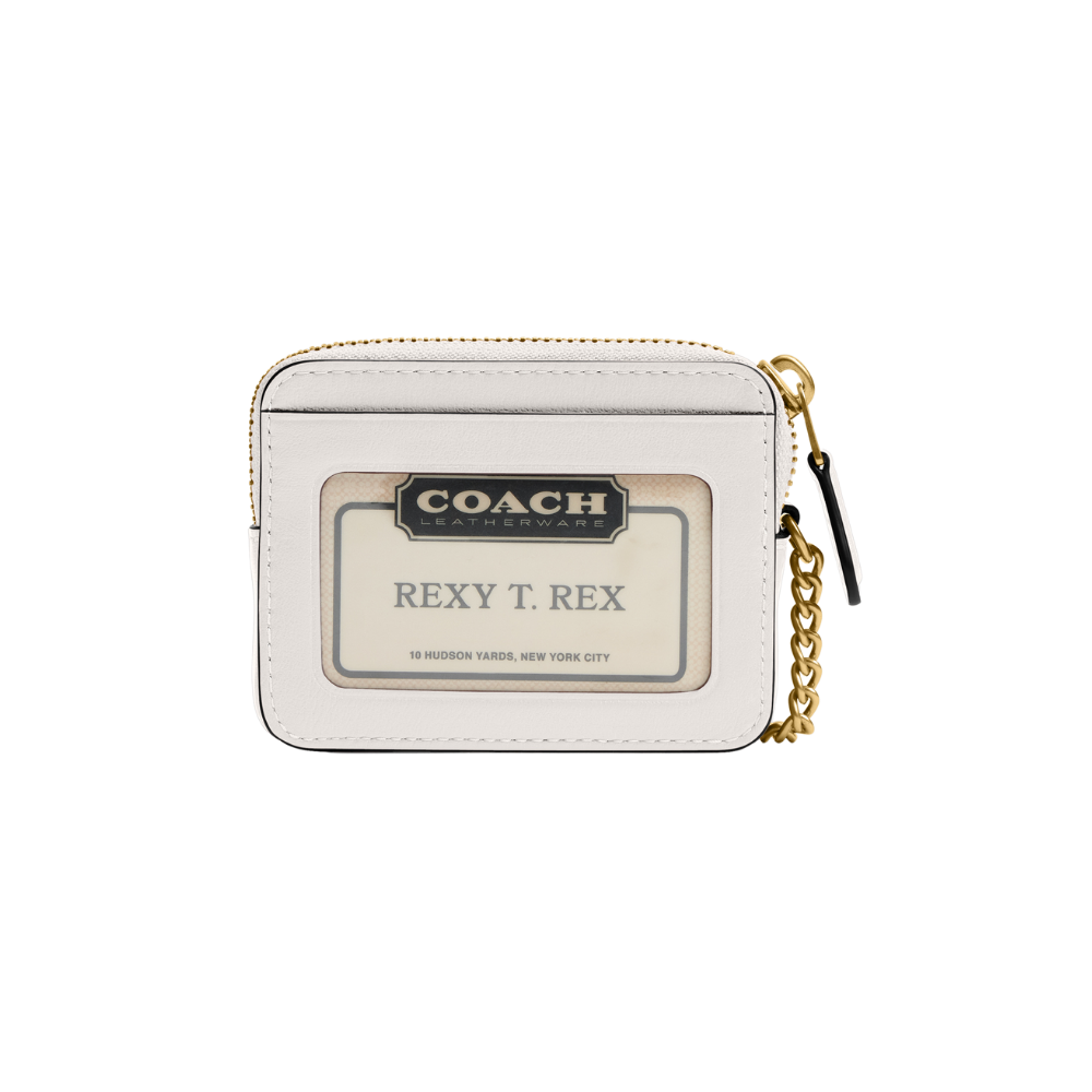 Coach | Tarjetero De Cadena Esencial White