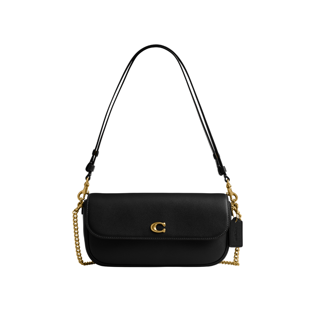 Coach | Bolso De Cadena Brook Flap  Black