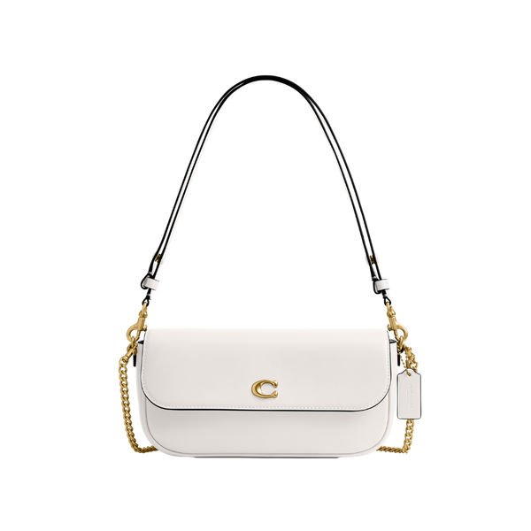 Coach | Bolso De Cadena Brook Flap Blanco