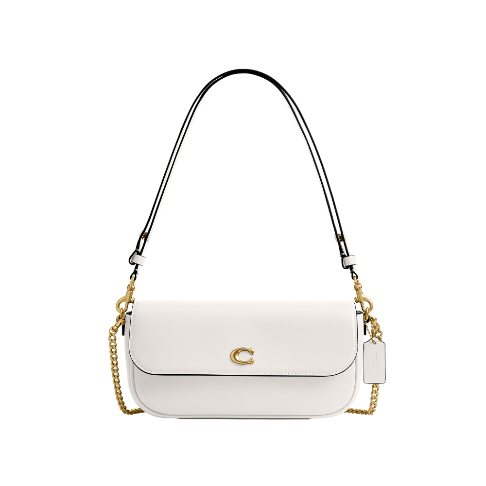 Coach | Bolso De Cadena Brook Flap Blanco