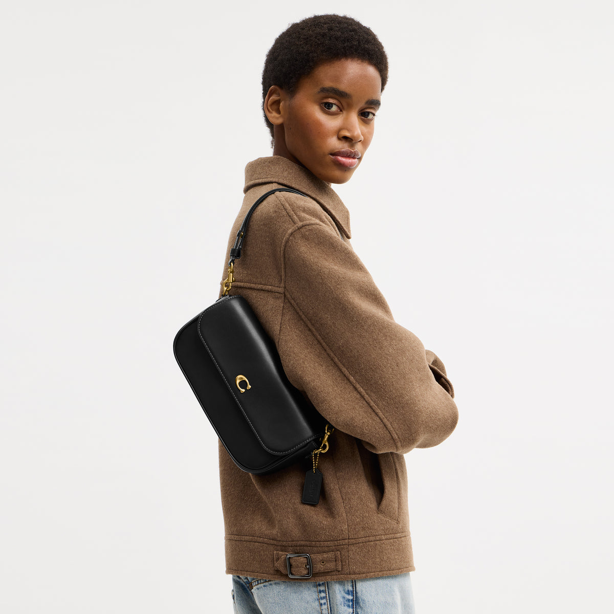 Coach  |  Bolso con cadena y solapa Brook