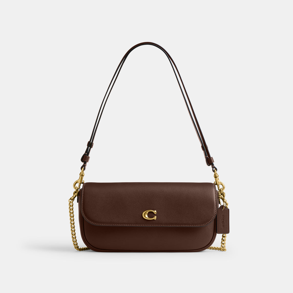 Coach  |  Bolso con cadena y solapa Brook