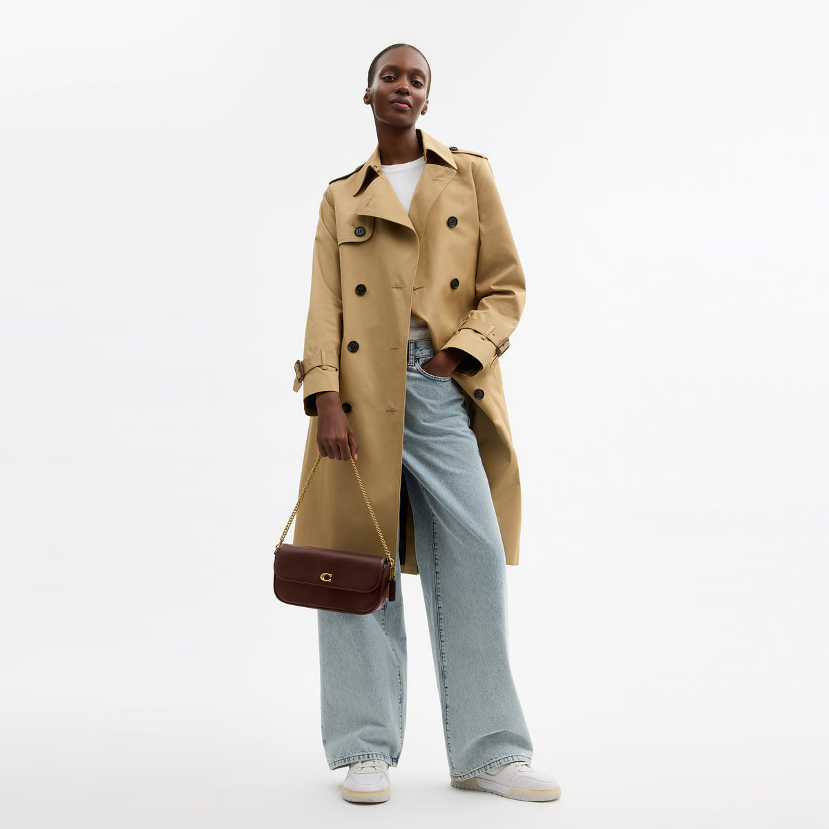 Coach  |  Bolso con cadena y solapa Brook