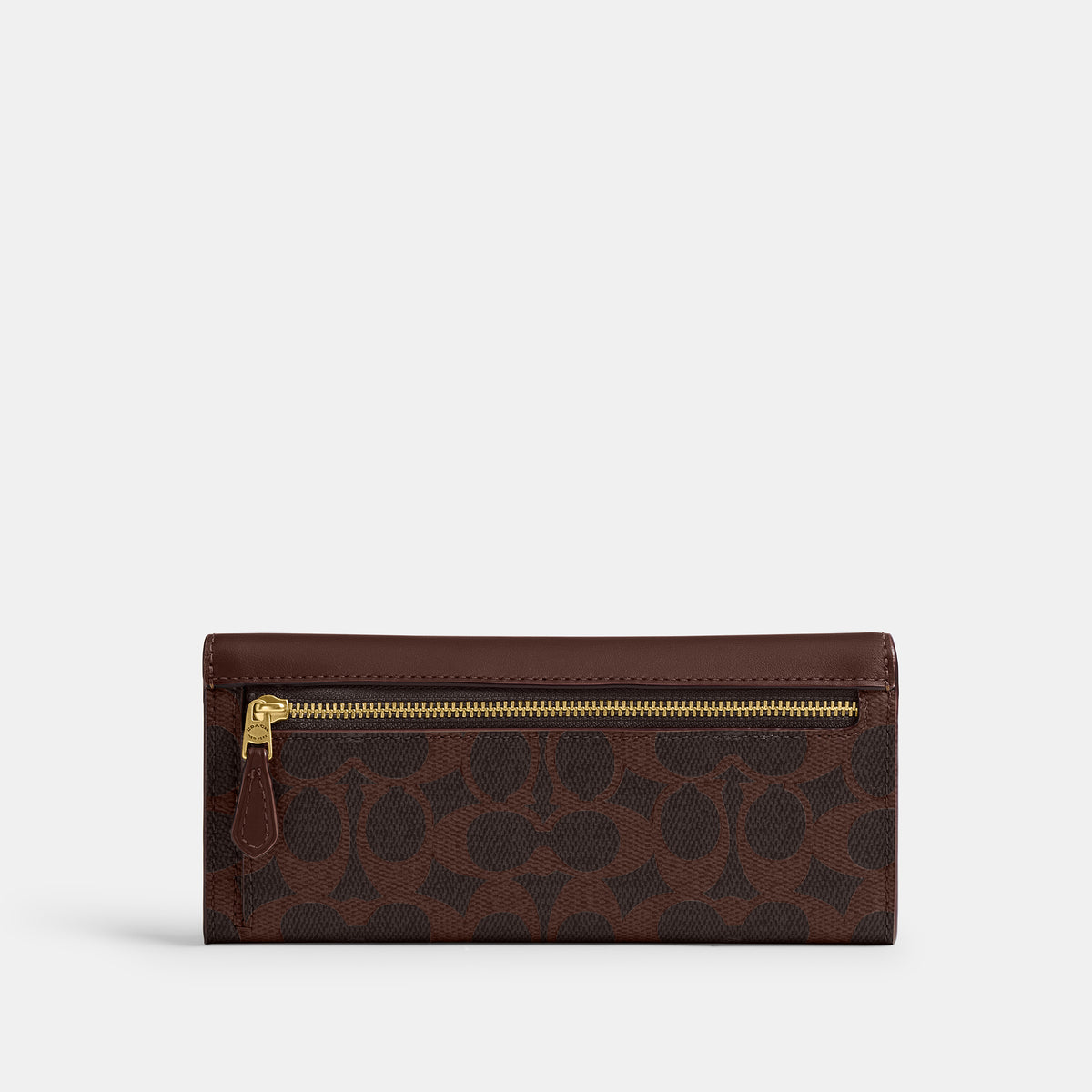 Coach  |  Cartera Mila con solapa larga en lona de firma