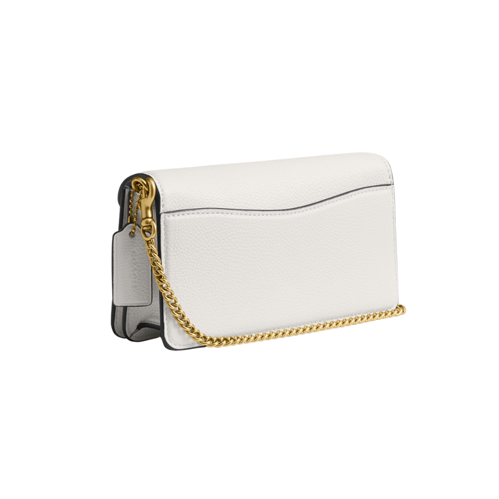 Coach | Bolso bandolera con cadena y detalle de piel granulada pulida 19