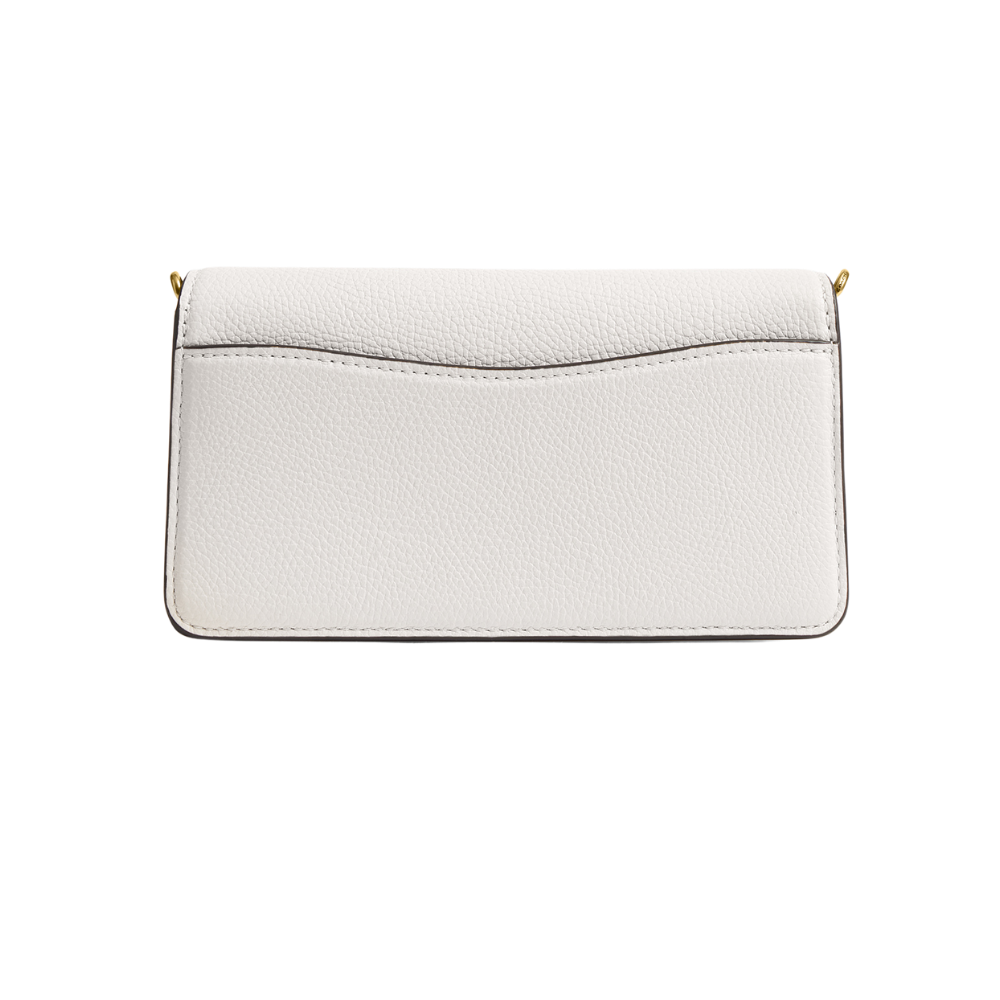 Coach | Bolso bandolera con cadena y detalle de piel granulada pulida 19